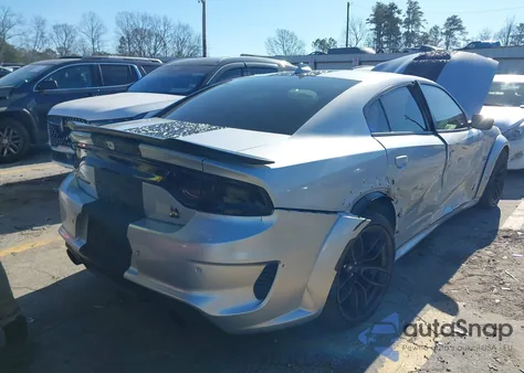 2020 Dodge Charger Scat Pack Widebody Rwd из США, поврежденный, VIN 2C3CDXGJ3LH151752